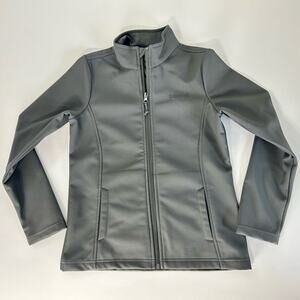 Magellan Outdoors Gray Girls Jacket Large Zip up